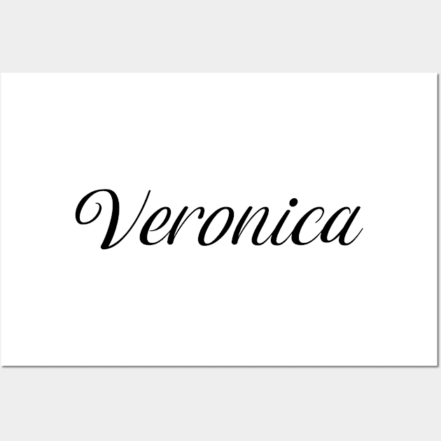 Name Veronica Wall Art by gulden